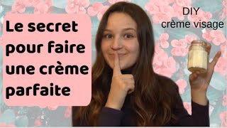 COMMENT FAIRE UNE CRÈME HYDRATANTE POUR LE VISAGE FACILEMENT DIYCRÈME VIVREAVECMOINS [upl. by Eppie]