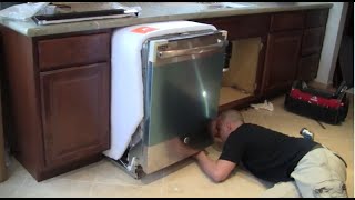 How to Install a Dishwasher Step by Step [upl. by Nafri]