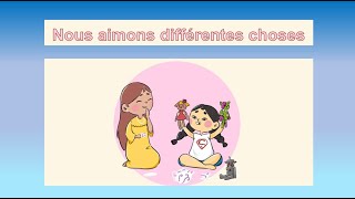 Nous aimons différentes choses  Livre Audio Gratuit  Livre enfants [upl. by Rego]