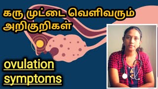 OVULATION SYMPTOMS in tamil by Dr MSUKANYA  Consultant at SRI SCANS USG DIAGNOSTIC CENTRETRICHY [upl. by Ydorb]