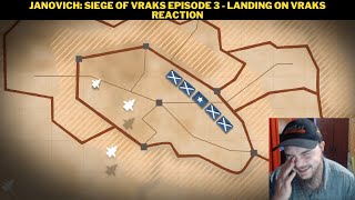 Janovich Siege of Vraks Episode 3  Landing on Vraks Reaction [upl. by Phox]