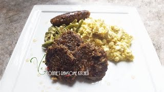 GLUTEN FREE VEGAN SAUSAGE PATTIES  Connies RAWsome kitchen  OAT MEAT [upl. by Daniela]