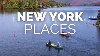 10 Best Places to Visit in New York State  Travel Video [upl. by Lesya]