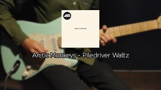 Arctic Monkeys  Piledriver Waltz Guitar Tab amp Cover [upl. by Anehs]