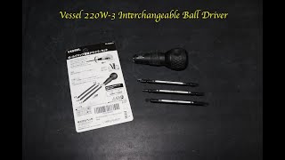 Vessel Interchangeable Ball Screwdriver [upl. by Yliah]