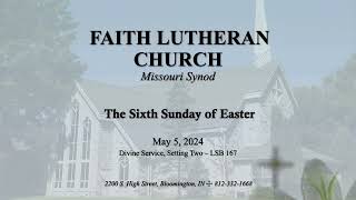 Livestream for the Sixth Sunday of Easter 5524 [upl. by Naehs]