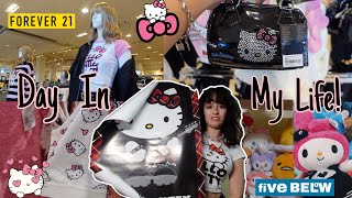 Day In My Life New Hello Kitty Collection In Forever21 2023  Room Update  Haul [upl. by Ranson]