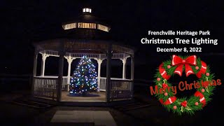 Frenchville Christmas Tree Lighting 2022 [upl. by Seroka785]