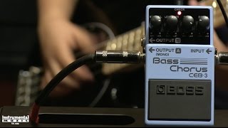 Boss CEB3 Bass Chorus Demo [upl. by Market]