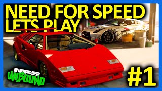 Need for Speed Unbound Lets Play  Choosing Our First Car amp Customization Part 1 [upl. by Kira]