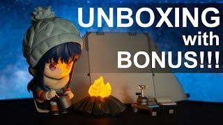 Nendoroid 981DX Rin Shima Dx Ver amp GSC Bonus  Yuru Camp△  Unbox  ねんどろいど 志摩リン DX Ver  ゆるキャン△ [upl. by Manella]