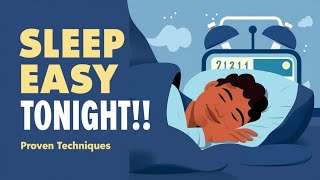 How to fall asleep faster in 5 seconds 🥱 Proven technique to fall asleep easily [upl. by Suidualc501]