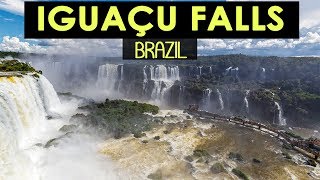 Worlds Largest Waterfalls  Foz do Iguaçu BRAZIL [upl. by Noinatrad]