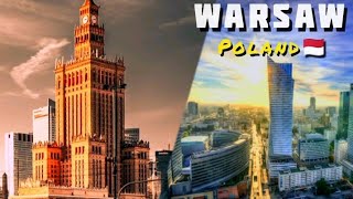 Warsaw Capital of Poland 🇵🇱 aerial footage by drone contentFly61 [upl. by Georgetta]