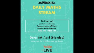 S1 CENTRAL TENDENCIES REPRESENTATION OF DATA PRACTICE ONLY MARATHON A LEVELS 9709 [upl. by Eveam]