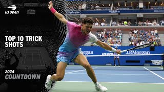 Top 10 Trick Shots of the Tournament  2024 US Open [upl. by Ameerahs12]