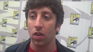 Simon Helberg from quotThe Big Bang Theoryquot at ComicCon 2010 [upl. by Jessen476]