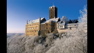 Historischer Weihnachtsmarkt auf der Wartburg in Eisenach Dezember 2012 [upl. by Goldshell]