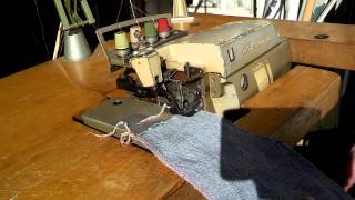 Commercial Union Special Mark IV 39500QW Serger Sewing Machine 1308346 [upl. by Eta517]