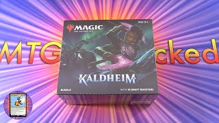 Kaldheim Bundle Unboxing  MYTHIC [upl. by Ahsiki]