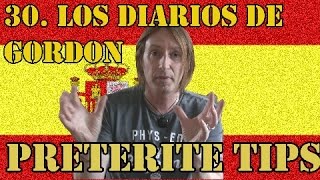 Diarios de Gordon Preterite Imperfect Tips LightSpeed Spanish [upl. by Fanchie]