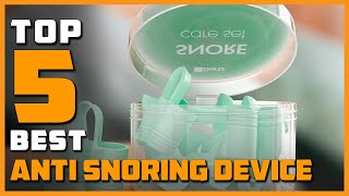 Top 5 Best AntiSnoring Devices Reviews 2023 RANKED [upl. by Akinehs]