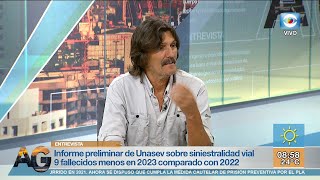 Entrevista Siniestros de tránsito en Uruguay en el comienzo 2024 Gerardo Barrios intensivista [upl. by Elissa]