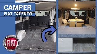 CAMPER FIAT TALENTO [upl. by Ahsinned875]