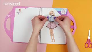 TOPModel Dress me up Collage Book  Inspo [upl. by Lawtun623]