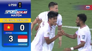 KOMPILASI GOAL INDONESIA VS VIETNAM KUALIFIKASI PIALA DUNIA 2026 LEG 2 [upl. by Sila411]