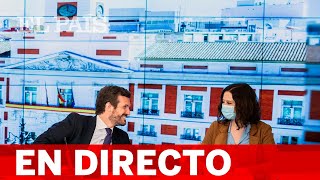 DIRECTO 4M  CASADO y AYUSO intervienen en la reunión del PP tras la victoria en MADRID [upl. by Nylareg]