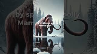 Did you know that wooly mammoths might come back from extinction animals mammoth shorts [upl. by Aehtela]