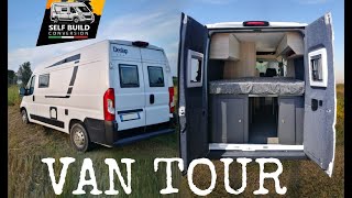 Camper Van Conversion Fai da TE🤩Camperizzare Ducato L2H2⭐ Gas Free vanlife campervan vantour [upl. by Nailuj610]