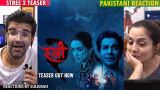 Pakistani Couple Reacts To Stree 2 Teaser  Rajkumar Rao  Shraddha Kapoor  Pankaj Tripathi [upl. by Licec930]