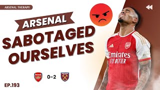 Arsenal 02 West Ham  Jesus Hungover From Christmas EP193 [upl. by Gnas]