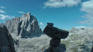 El Camino del Rey High Quality alike dangerous climbing route Italian Dolomites [upl. by Hcelemile]