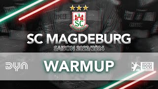 Warmup VfL Gummersbach vs SC Magdeburg  LIQUI MOLY HBL  24 Spieltag 2324 [upl. by Rabiah]