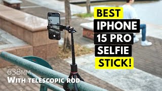 5 Best iPhone 15 Pro Selfie Stick 2024✅🔥🔥 [upl. by Arik]