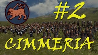 CIMMERIA Campaign  Total War ROME 2  2  A slap in the face from Aorsoi [upl. by Emelda217]