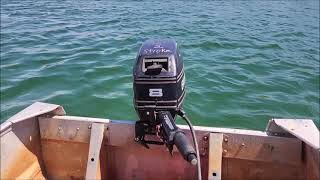 1993 Evinrude 8 HP Outboard Motor [upl. by Anihsak]