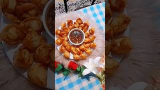 wonton recipe foryou food viral trending instagram tiktok delicious yummy viralshort fyp [upl. by Uy]