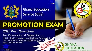 GES Promotional Exam  2024  GESEXAM EduMedia [upl. by Rimidalg492]