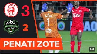 PENATI ZOTE ZA SIMBA VS SINGIDA BIG STARS LEO 3  2 [upl. by Ariane]