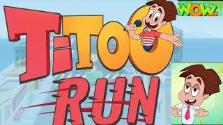 Titoo Cartoon Titoo Run Game By Pogo New TitooCartoon Game Video [upl. by Yedarb816]