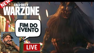 🔴 WARZONE  FIM DO EVENTO DO KRAMPUS [upl. by Ynnot]