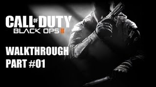 Call of Duty Black Ops 2 Walkthrough  Gameplay Part 1 Xbox 360  PS3 [upl. by Onairotciv451]