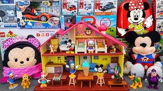 Satisfying with Unboxing Minnie Mouse Jumbo Fun House Playset Review Toys ASMR [upl. by Hanley890]