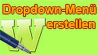 MAGIX Web Designer  DropdownMenü erstellen GermanDeutsch Tutorial HD [upl. by Yanej]