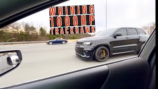 Stalking a 1000HP Trackhawk [upl. by Anawat]