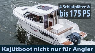 Jeanneau Merry Fisher 695  Test  Fahrbericht [upl. by Bogart]